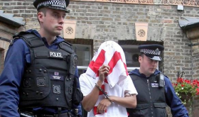 Banksy arrested in London