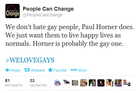 People Can Change tweet about hoax article and Paul Horner