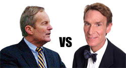Missouri U.S. Senate candidate Todd Akin held a press conference today to accept Bill Nye's challenge for a science debate.