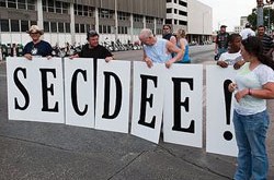 Texas to secede from Union