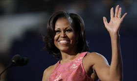 Michelle Obama will play the wife of Lando Calrissian in the upcoming Star Wars: Episode VII